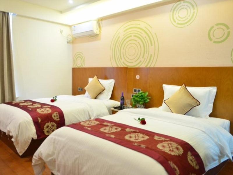 Greentree Inn Ziyang Lezhi Government Tianchi Town Express Hotel Zewnętrze zdjęcie